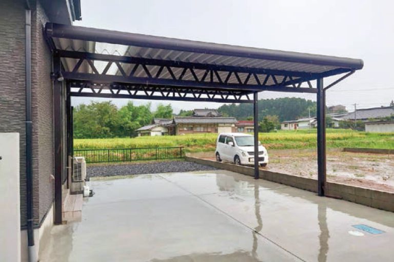 折板ガレージ