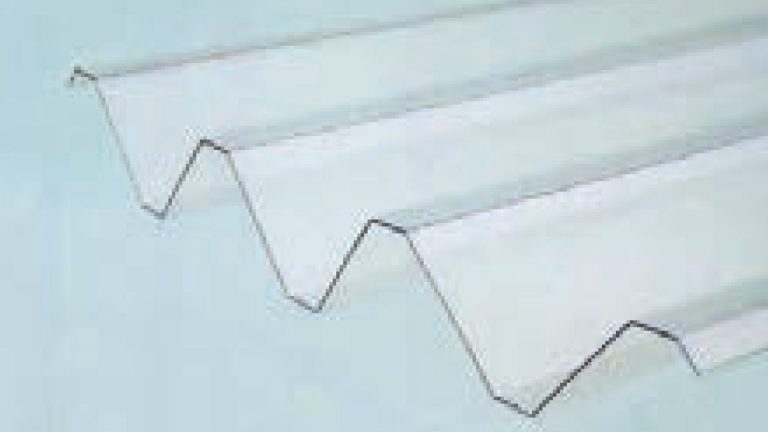 ポリカ折板　クリア・クリアマット